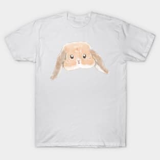 Bailey Holland Lop Cream Fawn Orange Rabbit Head T-Shirt